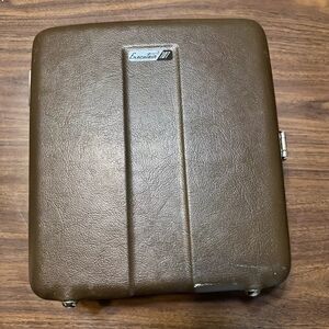 PORTABLE BAR: Vintage Executair 101 Ever-Wear Trav-L-Bar 9 piece set